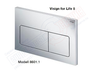 PREVISTA Visign for Life 5 Панель смыва для инсталляции Viega Modell 8601.1
