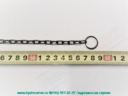 Пробка Бронза с цепочкой слива - перелива ванны DEVON&DEVON