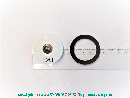 Пробка Бронза с цепочкой слива - перелива ванны DEVON&DEVON