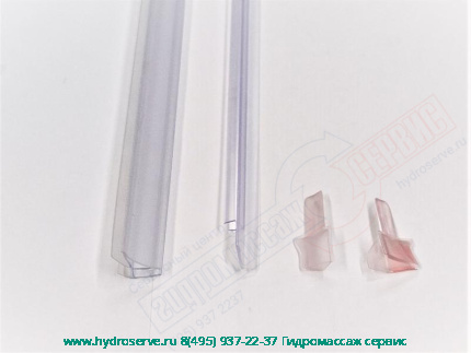MYNIMA 90 SX Уплотнитель двери (верх + низ) душевой кабины Jacuzzi