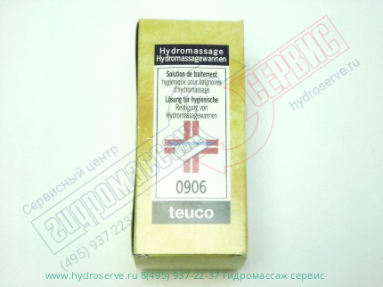 TEUCO, Дезинфицирующий раствор 250мл, дезинфекция для ванн c гидромассажем
