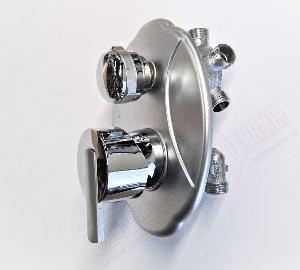 Cмеситель Z=7см с 5-ти позиционным переключателем функций для душевой кабины APOLLO TS49W 