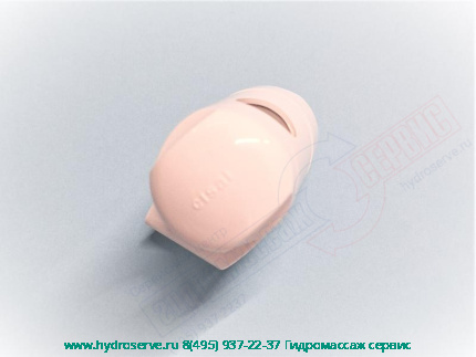 Jacuzzi Flexa Подвижный Курсор белой стойки D=22mm для душевой лейки