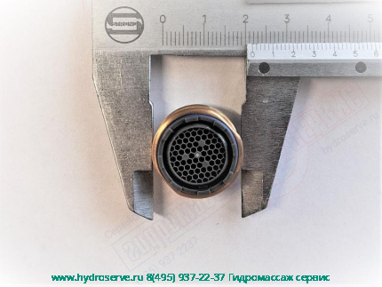 Аэратор M21 в комплекте с кольцом золото и ключом смесителя Jaipur THG 