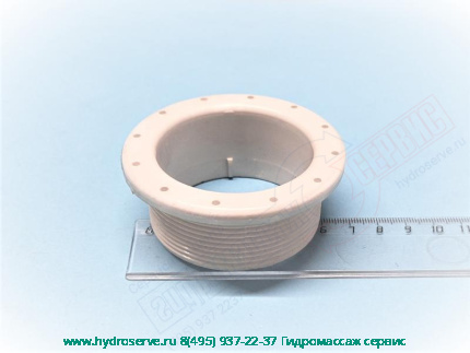 Фланец крепления гидромассажной форсунки ванны Appollo
