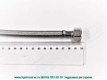 G3/8 x 8mm  L=450mm Шланг (2шт) подводки воды смесителя BK903N LUPI