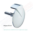 Поворотная розетка хром слива-перелива ванны с наполнением Visign MT1/RT1 модель 6161.03