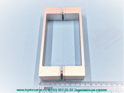 MYNIMA 90/120 Ручка 175мм серебро двери JACUZZI, 224001100