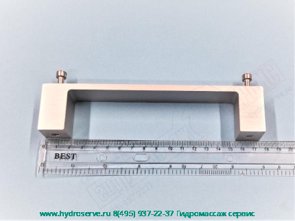 MYNIMA 90/120 Ручка 175мм серебро двери JACUZZI, 224001100