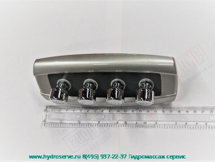 Каскад 4-х форсунок потолочного масажа душевой кабины Appollo A-0734