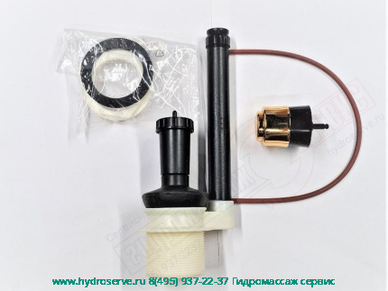 Механизм пневмо слива Золото бачка напольного унитаза Lineatre, Tremolada 