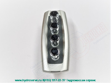 Каскад 4-х форсунок потолочного масажа душевой кабины Appollo A-0734