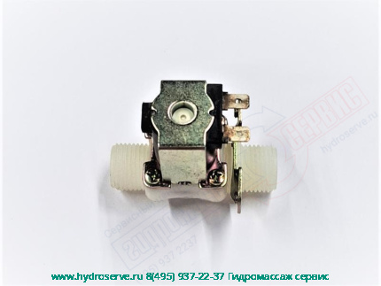 Электроклапан 1/2&quot;х1/2&quot; 12V наполнения парогенератора душевой кабины Appollo