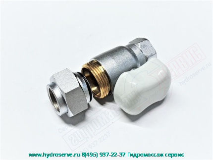 Газовый шаровый кран ВР 3/4&quot; с американкой, 9298 Vaillant