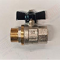 Кран шаровый в-н короткая ручка 1/2" GH (150 g)