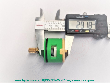 Картридж-переключатель 35мм режимов смесителя CARLO FRATTINI F2001