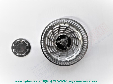 LAGOON Накладка 90мм хром водозаборника JACUZZI, 433138300