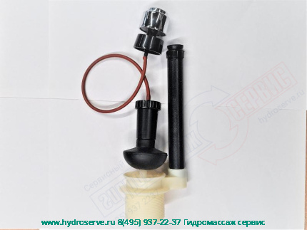 Механизм пневмо слива Хром бачка напольного унитаза Lineatre, Tremolada 