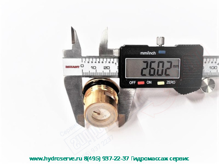 Кран-букса 3\4" керамическая 180гр. регулировки расхода смесителя HI-FI GESSI 