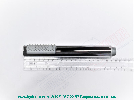 Ручная цилиндрическая лейка хром для душа, BOSSINI