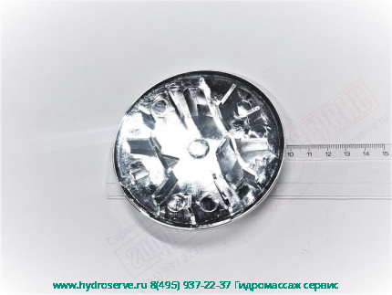 APOLLO Крышка 96мм Хром сифона душ кабины