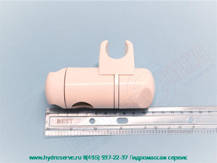 Jacuzzi Flexa Подвижный Курсор белой стойки D=22mm для душевой лейки