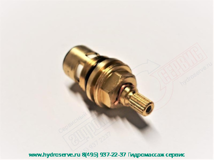 Кран-букса 1/2&quot; 180гр, керамическая, закрытие вправо, IZYapi