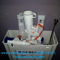 Механизм слива всборе с пластиковым бачком унитаза Duravit Starck1, 0074173800