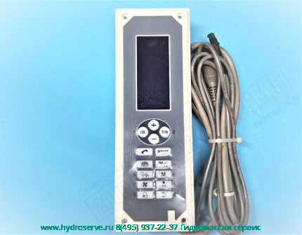 Дисплей душевой кабины HUBER HX409 / HX-412 / HX-414 / HX-415 с турецкой баней, Aqalux