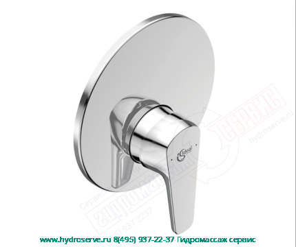 Смеситель для душа хром Ideal Standard A6933AA Tyria встраиваемый