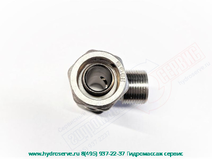 Тройник НР 26x3\4x26*3,0мм обжимной для металлопластиковой трубы 26*3,0мм PROFIT MPS GH GH109N260526