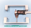 MYNIMA 90/120 Ручка 175мм серебро двери JACUZZI, 224001100