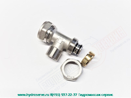 Тройник НР 26x3\4x26*3,0мм обжимной для металлопластиковой трубы 26*3,0мм PROFIT MPS GH GH109N260526