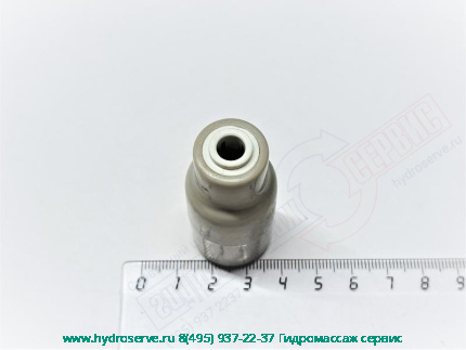 CLEARTAP Переходник-адаптер 1/4&quot;(6ММ)-1/4&quot;(6ММ) трубки фильтра IDEAL STANDARD 