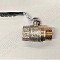 Кран шаровый длинная ручка В-Н  1 1/2" PN40 GH (950 g)