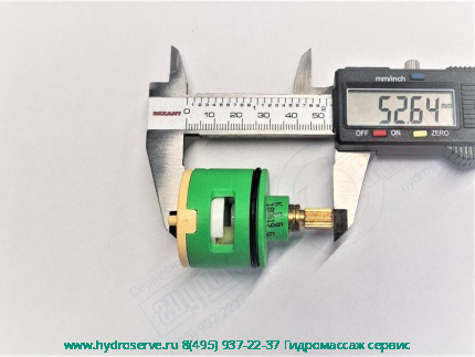 Картридж-переключатель 35мм режимов смесителя CARLO FRATTINI F2001