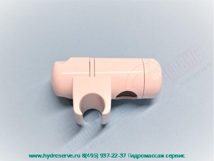 Jacuzzi Flexa Подвижный Курсор белой стойки D=22mm для душевой лейки