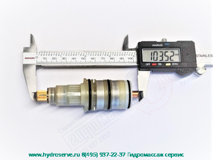 Термостатический картридж 34мм для смесителя MEDEA