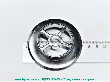 Фланец пробки слива Хром ванны UCWAS0038 VILLEROY&BOCH