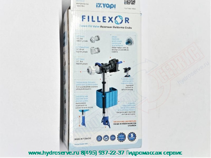 Клапан 3/8&quot;-1/2&quot; наполнения бачка унитаза Fillexor, пластиковый штуцер IZ Yapi