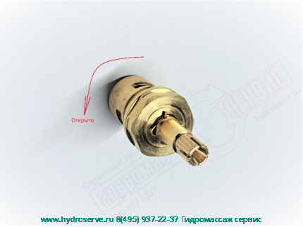 Кран-букса ХВС 90гр. G1/2 керамическая  IS A994051 LH Идеал Стандарт