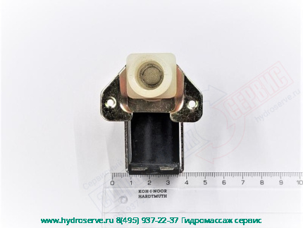 Электроклапан 1/2&quot;х1/2&quot; 12V наполнения парогенератора душевой кабины Appollo