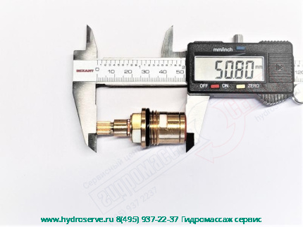Кран-букса G1/2 90гр ХВС керамическая, MEDEA