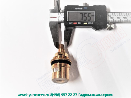 Кран-букса 3\4" керамическая 180гр. регулировки расхода смесителя HI-FI GESSI 