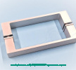 MYNIMA 90/120 Ручка 175мм серебро двери JACUZZI, 224001100