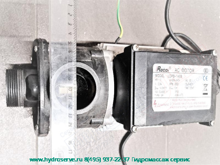 Электро помпа 220В гидромассажа для ванны Appollo с блокировкой сухого хода