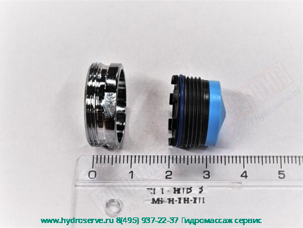 Аэратор M21 в комплекте с кольцом Хром и ключом смесителя THG 