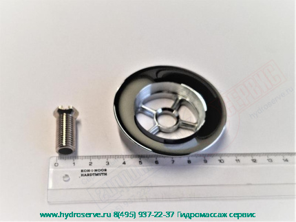 Фланец пробки слива Хром ванны UCWAS0038 VILLEROY&BOCH