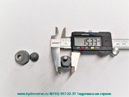 Ролик 25*36мм M6 двери душевой кабины Appollo GUCI869