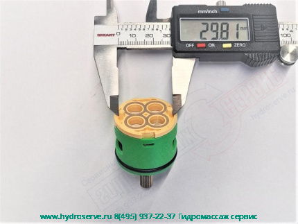 Картридж-переключатель 35мм режимов смесителя CARLO FRATTINI F2001